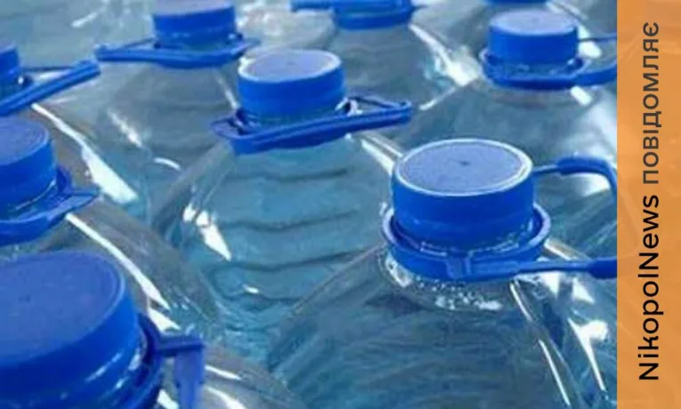 Видача води в громаді біля Нікополя 20 березня