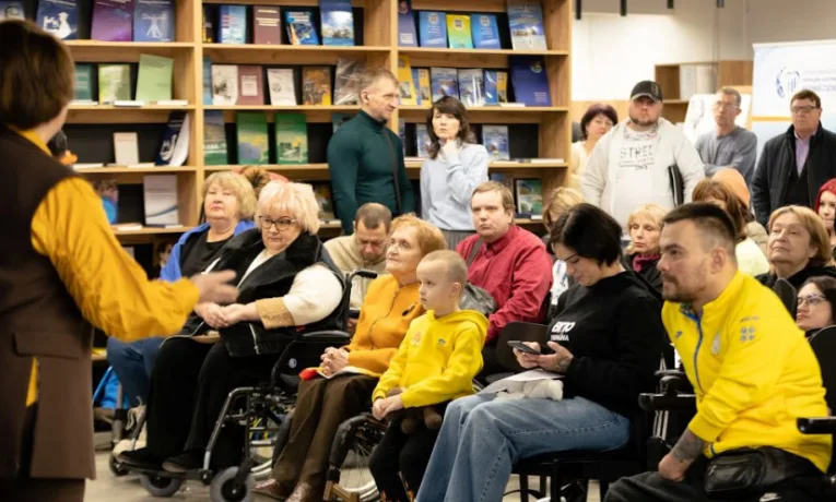 У Дніпрі відбулася презентація подкастів про досягнення людей з інвалідністю