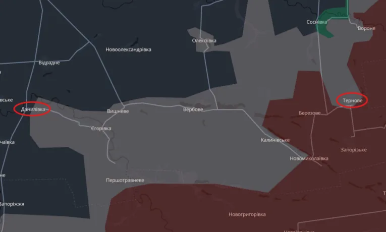 На Дніпропетровщині тривають важкі бої біля Данилівки та Тернового