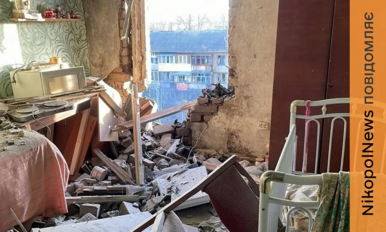 У Нікополі побито багатоповерхівки і телемайстерню, є поранені на Синельниківщині