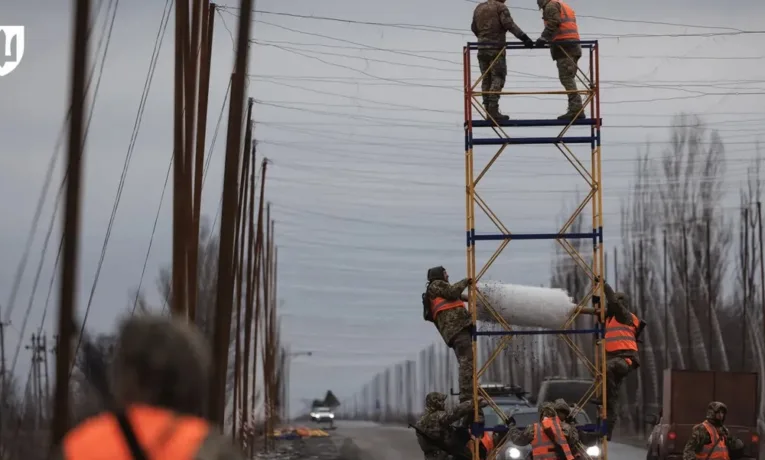 На Дніпропетровщині облаштували антидроновий захист на 42 км ключового логістичного маршруту