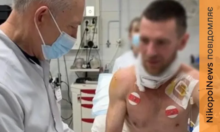 Діра в шиї і наскрізне пошкодження сонної артерії: у Дніпрі рятують бійця