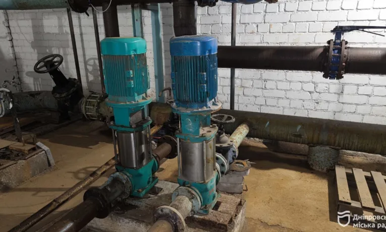 У Дніпрі оновлюють насосні станції для підвищення енергоощадності
