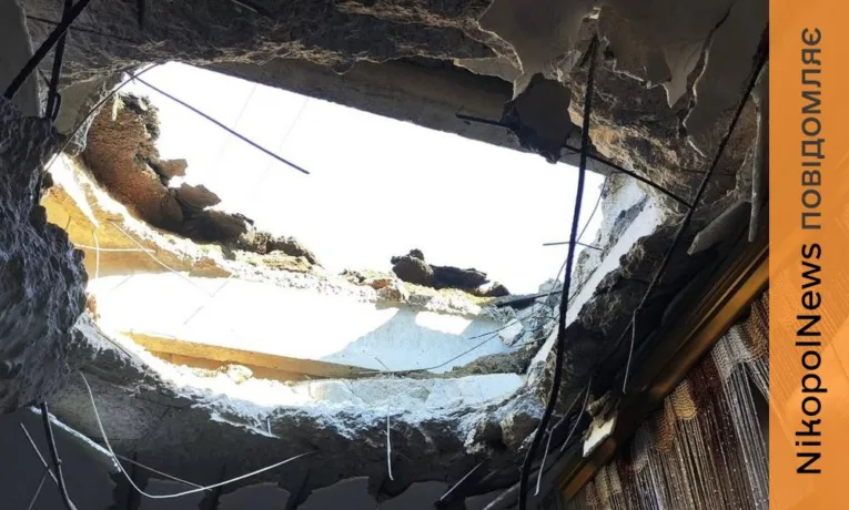 У Нікополі та районі поранені двоє людей, ворог атакував Кам'янський район і Синельниківщину