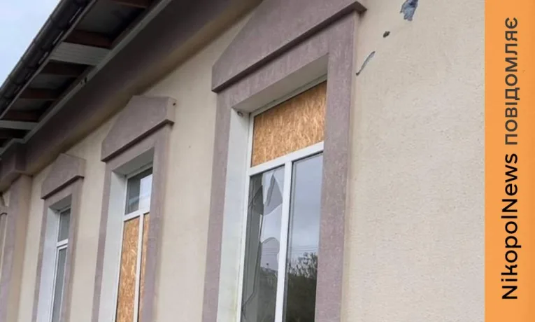 У Нікополі сталися пожежі, пошкоджено церкву і ліцей, на Синельниківщині є постраждалий