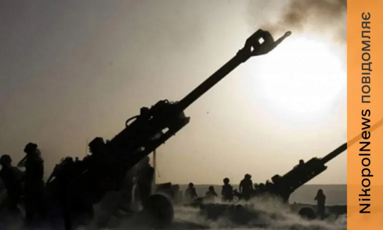 Ранок у Нікополі 18 квітня розпочався з артударів