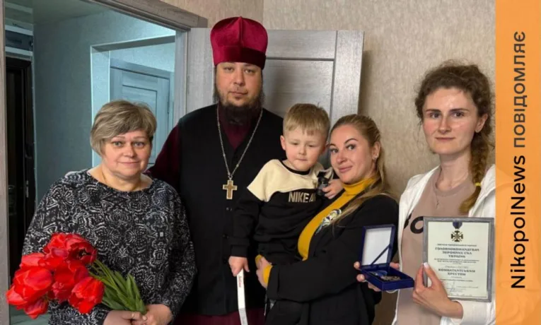 Полеглого Захисника з Нікополя відзначено «Комбатантським хрестом» Головнокомандувача ЗСУ