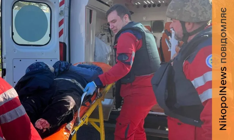 Збільшилася кількість постраждалих після удару по маршрутці у Нікополі