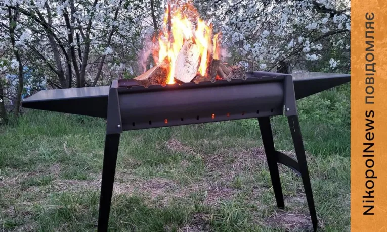 Вибухнув газовий балончик у мангалі: на Нікопольщині рятували чоловіка