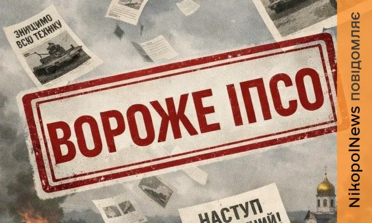 Скид ворожих листівок у Нікополі: начальник РВА прокоментував інформаційні провокації ворога