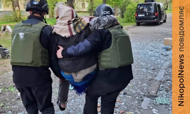 Четверо поранених на Нікопольщині після атак ворога 1 травня