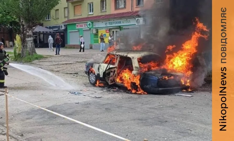 У Нікополі є поранені, побиті дві АЗС, стоянки, 19 автівок і адмінбудівля у районі