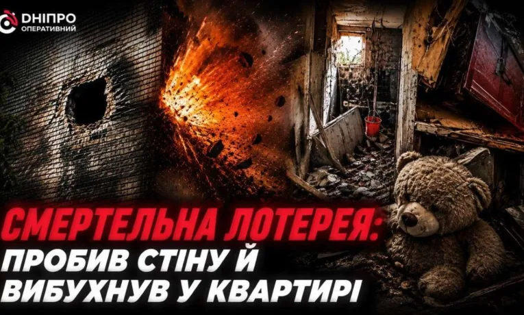 Смертельна лотерея у Дніпрі: ворожий шахед вибухнув у квартирі