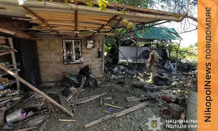Обстріли Марганця: постраждали мама і шість її дітей