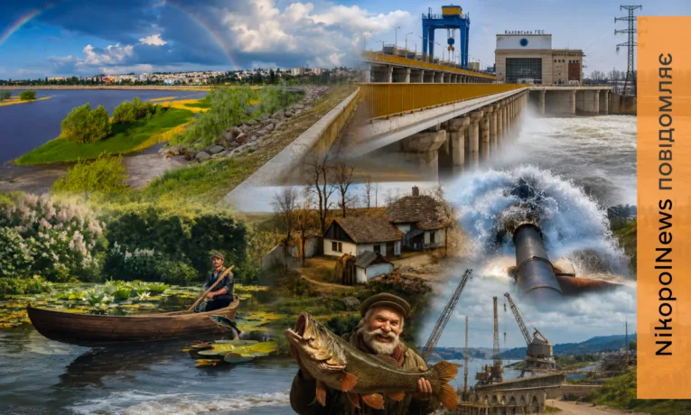 Нікополь і Каховське море: історія великого будівництва на Дніпрі
