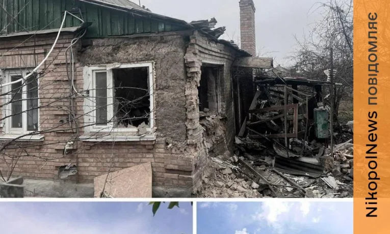 Відновлення пошкоджених обстрілами осель у Нікополі: близько 20 об’єктів у роботі