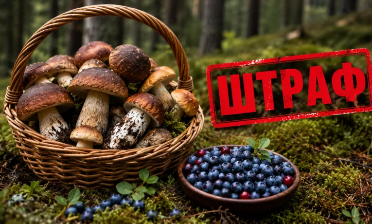 За збір грибів і ягід дніпрян можуть оштрафувати: правила збору
