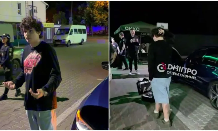 У Дніпрі неповнолітній блогер Потеряйло Кучер на BMW збив мотоцикліста і втік з місця ДТП