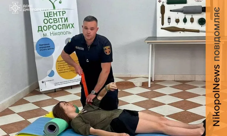 Діти Нікополя Навчилися Діяти Під Час Небезпеки