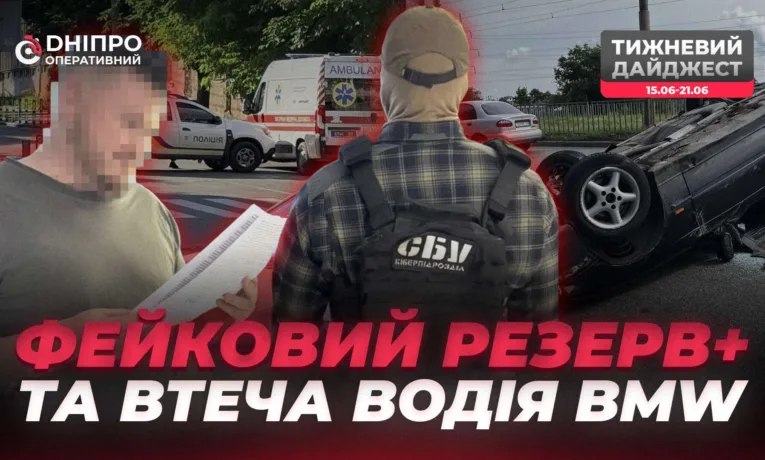 Кримінальний дайджест Дніпра: головні події тижня