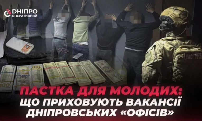 Пастка для молоді: як працюють шахрайські офіси у Дніпрі