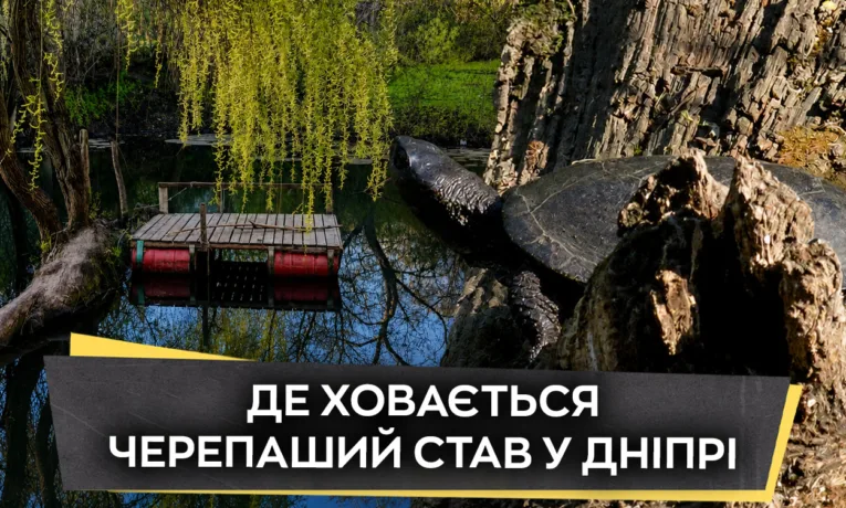 Черепаший став у Дніпрі: таємниця Аптекарської балки