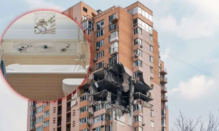 Чому небезпечно ховатися у ванній під час обстрілів