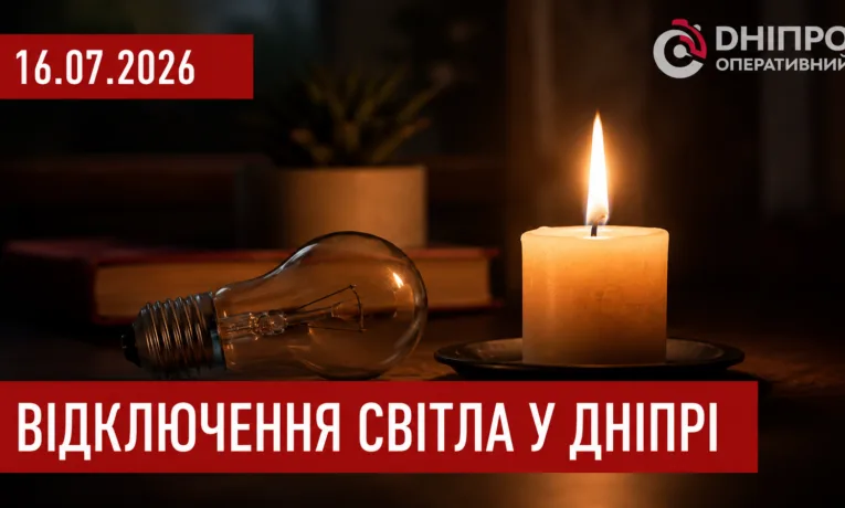 Де у Дніпрі завтра не буде світла: адреси відключень