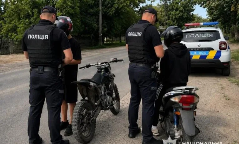 На Дніпропетровщині батько відповів за сина-мотоцикліста