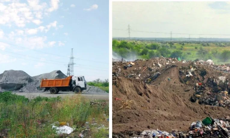 Під Павлоградом палає сміттєзвалище: місто в диму