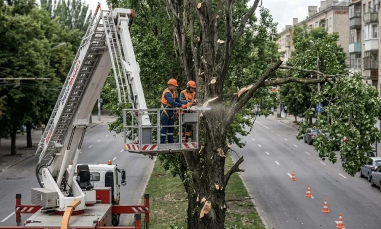 У Дніпрі перекриють вулицю через аварійні дерева