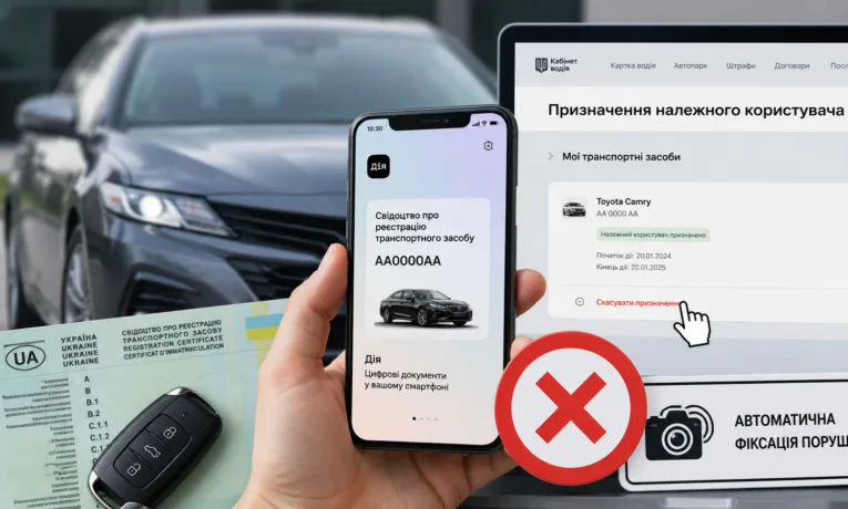 Як скасувати статус належного користувача авто у Дніпрі