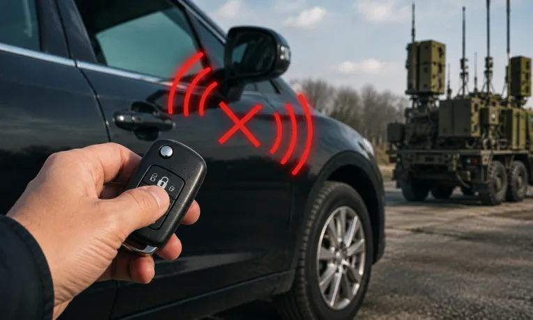 Чому авто не відкривається під час роботи РЕБ
