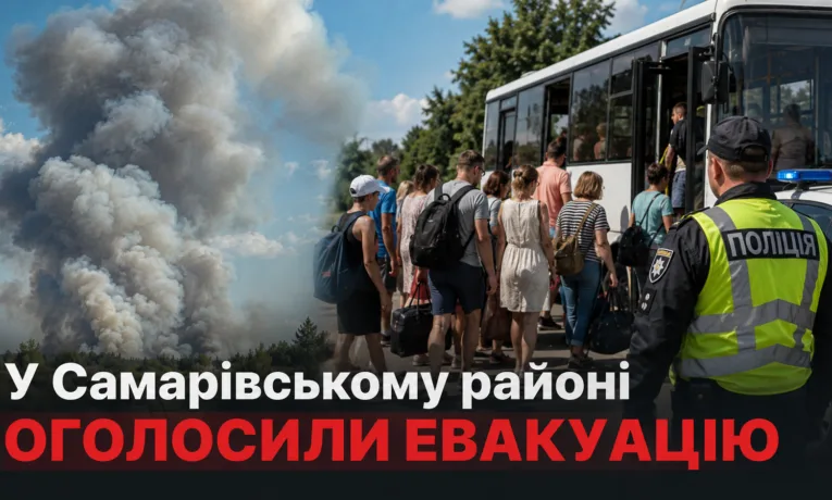 Евакуація у Самарівському районі: наслідки масштабної пожежі