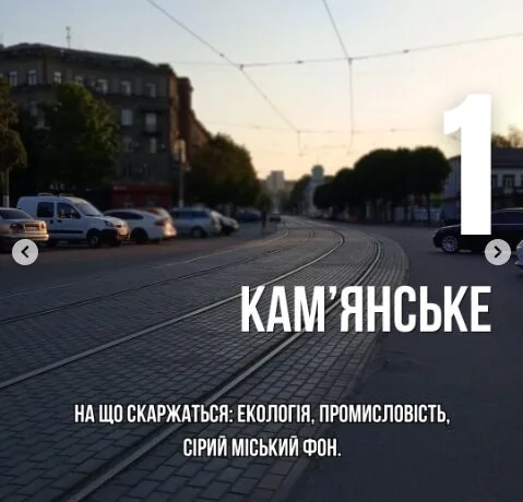 Найменш комфортні міста України: антирейтинг Дніпропетровщини