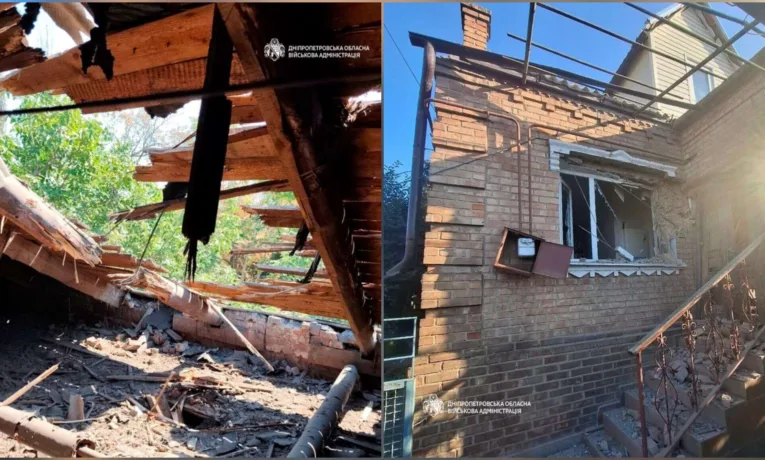 Наслідки ворожих обстрілів Дніпропетровщини: є поранені