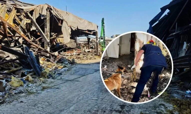 Пошуки під завалами ТЦ у Кривому Розі: триває четверта доба
