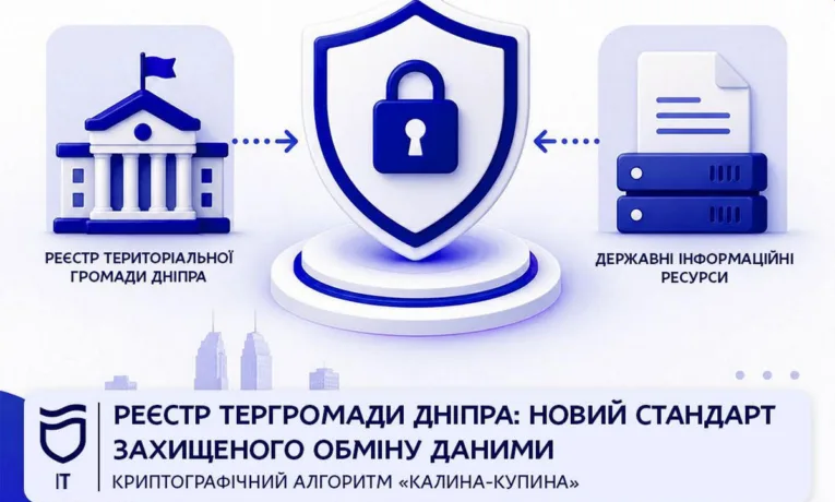 Реєстр Дніпра перейшов на новий стандарт захисту даних