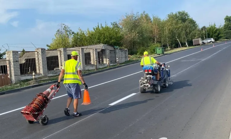 У Дніпрі оновлять понад 34 км дорожньої розмітки