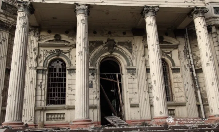У Дніпрі ворожі атаки пошкодили 60 пам’яток архітектури
