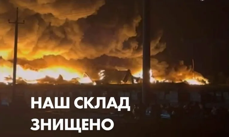 У Дніпрі ворожий БПЛА знищив склад корпорації «Біосфера»