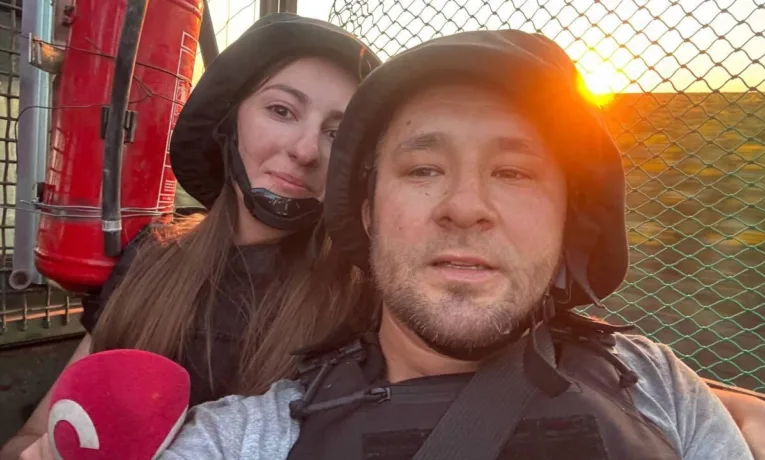 Знімальна група СТБ потрапила під атаку дронів на Дніпропетровщині