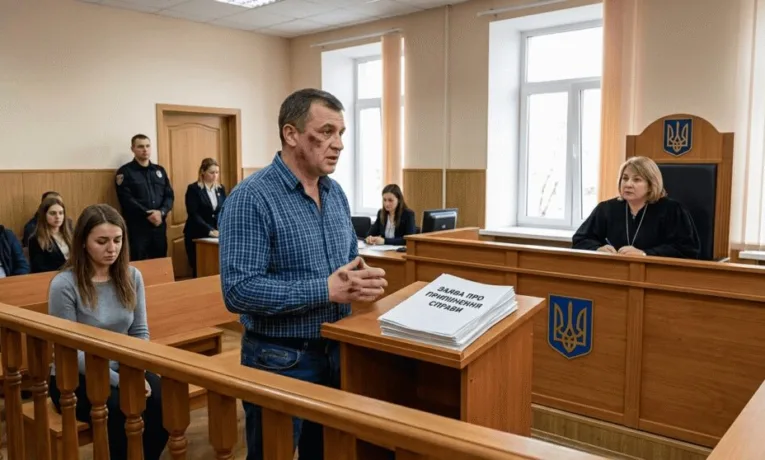 На Дніпропетровщині суд закрив справу про побиття чоловіка