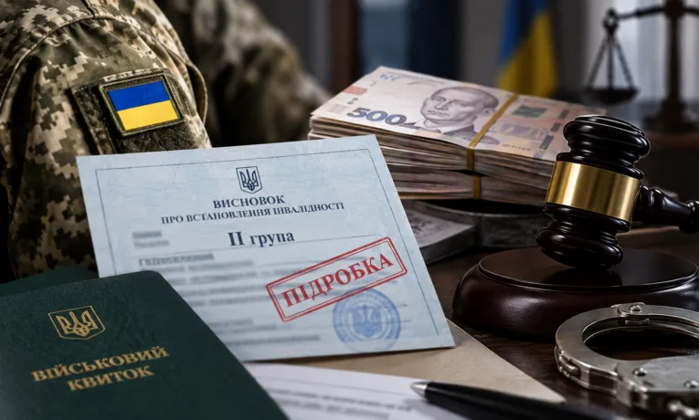 На Дніпропетровщині військовий купив інвалідність дружині