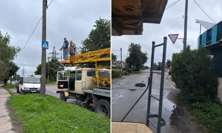 У Кам’янському оновили дорожні знаки на двох вулицях