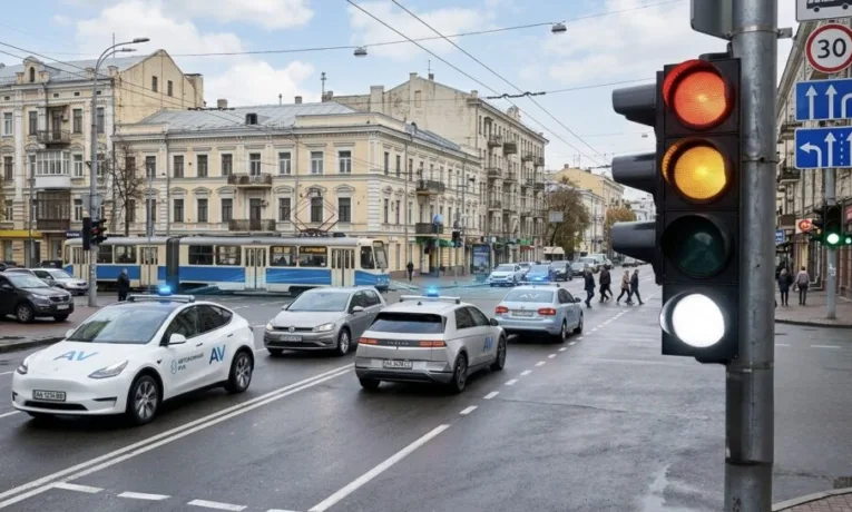 Білий сигнал світлофора: інновація для автопілотів