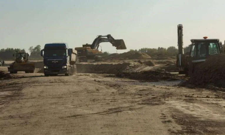 Будівництво траси Н-31 на Дніпропетровщині
