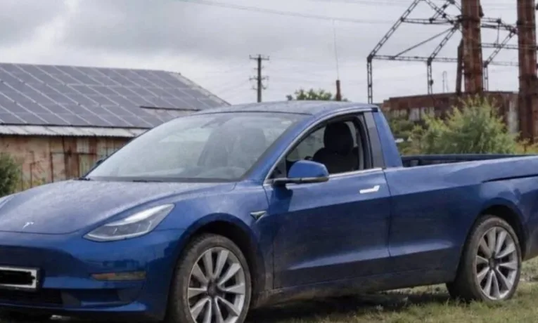 Tesla Model 3 перетворили на пікап: унікальний тюнінг