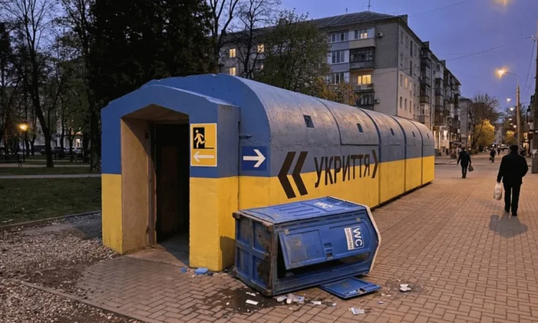 У Кривому Розі підлітки влаштували погром біотуалету
