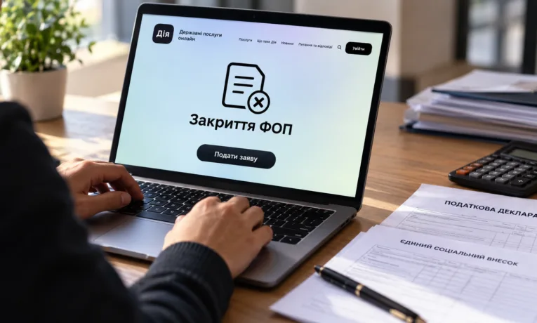 Як припинити діяльність ФОП у 2026 році
